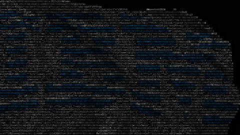 IBM logo on waving digital flag. Editorial looping animation Stock Footage 144952181