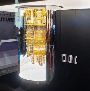 IBM Q System One Quantum Computer at the Consumer Electronic Show CES 2020 Photos