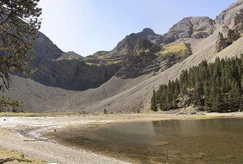 Ibon de Plan lake Stock Photos