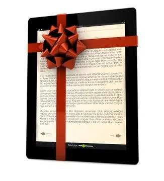 Ibook gift Stock Illustration