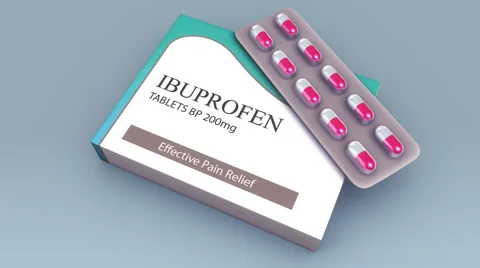 Ibuprofen Tablets Stock Footage 68900630