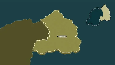 Iburasirazuba, Rwanda, extruded. Pattern Stock Footage 167278528