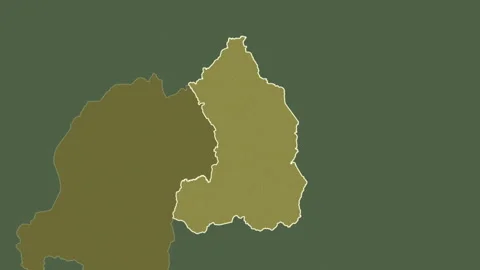 Iburasirazuba, Rwanda, extruded. Pattern Stock Footage 241361374