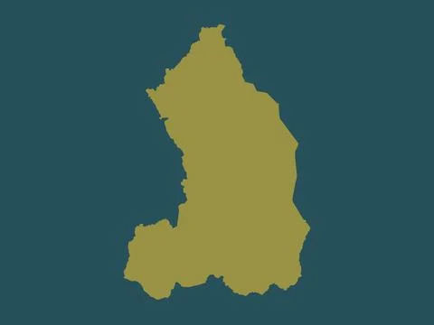 Iburasirazuba, Rwanda. Solid color shape 스톡 일러스트