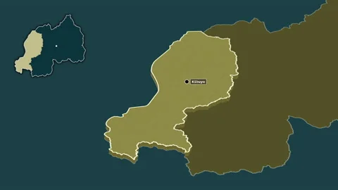 Iburengerazuba, Rwanda, extruded. Pattern Stock Footage 167278808