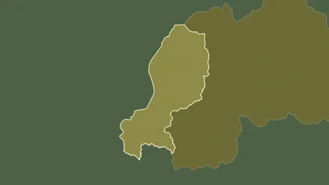 Iburengerazuba, Rwanda, extruded. Pattern Stock Footage 241361530