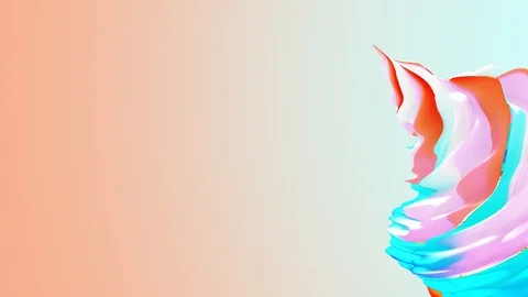 Ica cream flow 動画素材 101838762