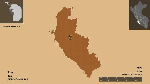 Ica, region of Peru. Previews. Pattern 스톡 일러스트