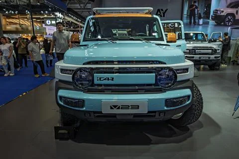 ICAR Makes its Debut at the 23rd Changchun Auto Expo Fotos de archivo