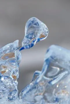 Ice abstraction Stock Photos