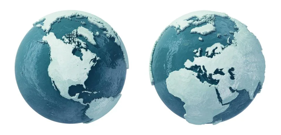 Ice Age Stock Illustration