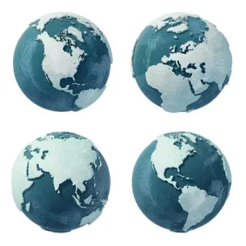 Ice Age Stock Illustration