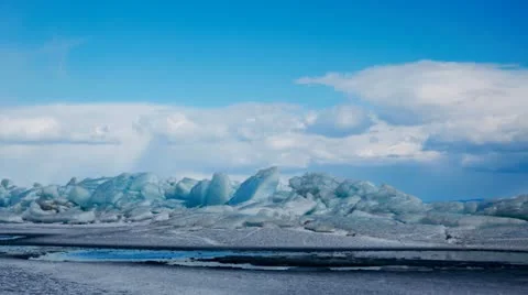 Ice and clouds 스톡 동영상 10888460