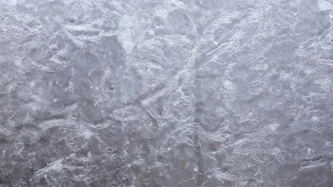 Ice and Frost Form on Window Stock Image - Image of cozy