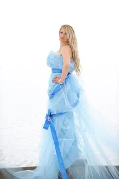 Ice and winter queen Foto stock
