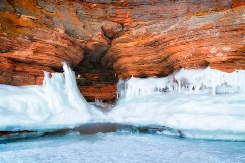 Ice Arch Stock Photos