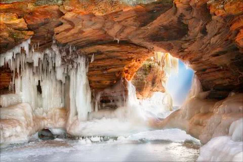 Ice Arch Stock Photos