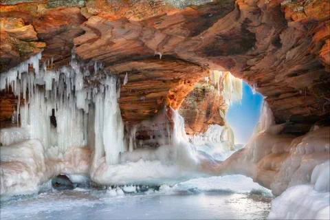 Ice Arch Stock Photos