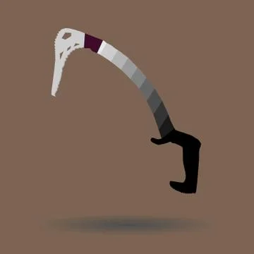 Ice axe icon Stock Illustration