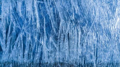 Ice background in December of winter Stock Photos