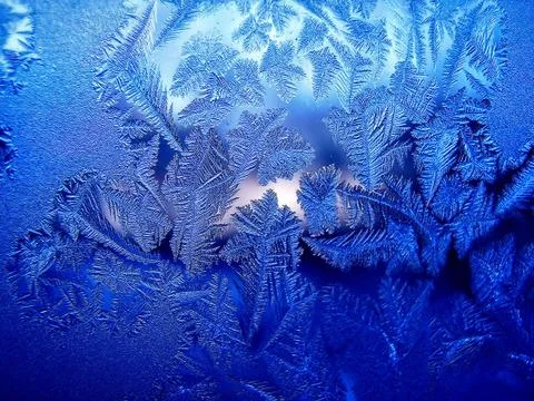 Ice background Stock Illustration