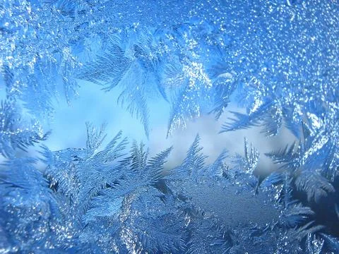 Ice background Stock Illustration