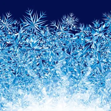 Ice background Stock-Illustration
