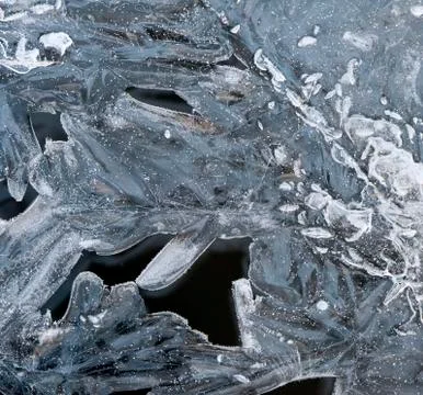 Ice (the background) Stock Photos