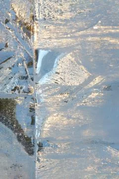 Ice background Stock Photos