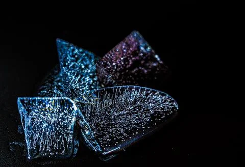 Ice background Fotos Stock