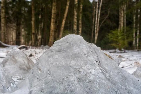 Ice background Stock Photos