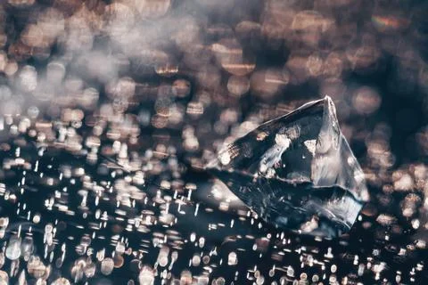 Ice background Stock Photos