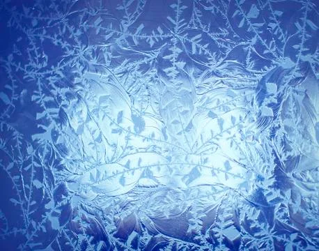 Ice the background texture pattern frost 写真素材