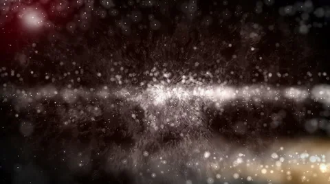 Ice Background whit Particles and Bokeh Stock Footage 63550169