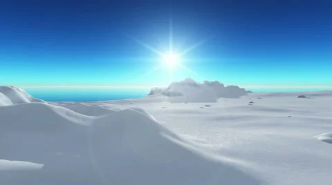 Ice berg in north Stock Footage 47087431