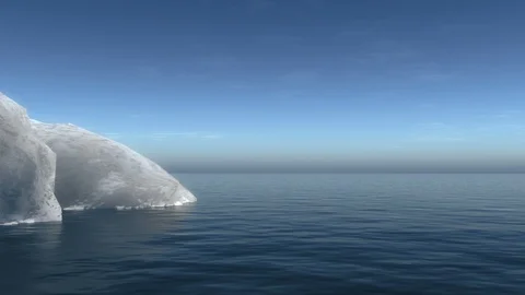 Ice berg in sea Vidéo 92091755