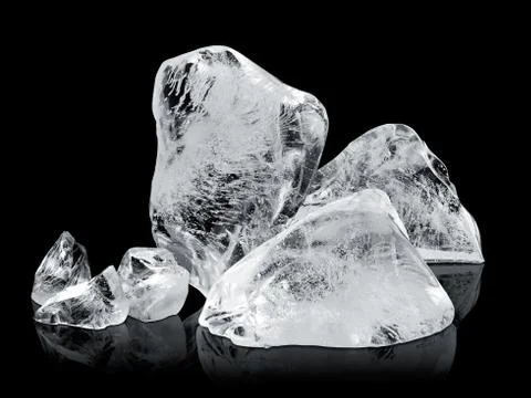 Ice blocks Stock Photos