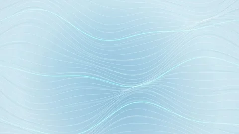 Ice blue glowing wavy lines seamless loop motion background Stock Footage 344711800