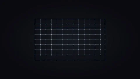 Ice blue laser grid displaying security system visuals. Professional tech 스톡 동영상 342624834
