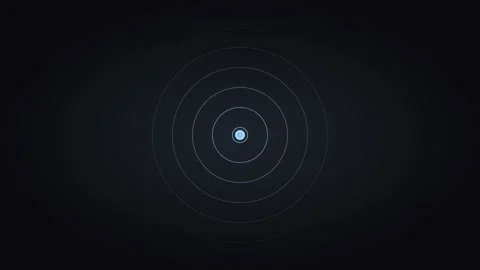 Ice blue signal wave displaying wireless technology visuals. Professional tech Stock Footage 342624983