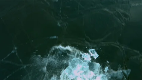 Ice Breaking Stock-Footage 109549995
