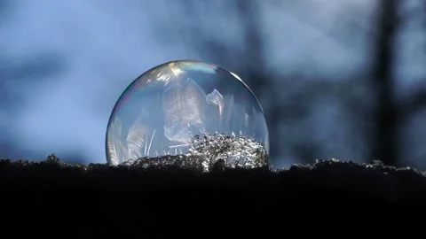 Ice Bubble 库存影片 230237935