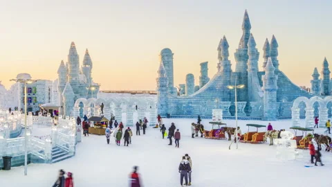 Ice building Stock-Footage 104300401