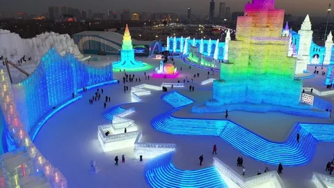 Ice building Stock-Footage 104327625