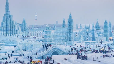 Ice building Stock-Footage 104331891