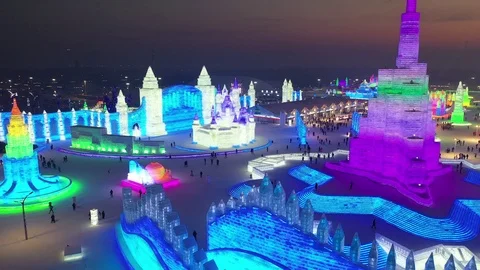 Ice building Stock-Footage 104344468