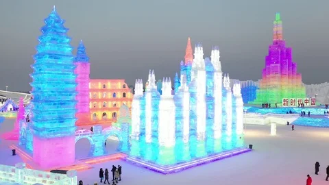 Ice building Stock-Footage 104753030