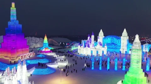 Ice building Stock-Footage 104756772