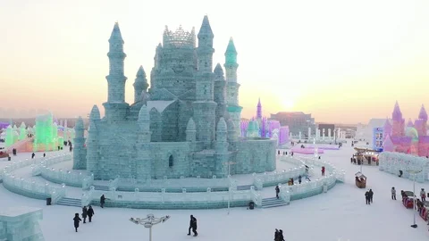 Ice building Stock-Footage 104758164