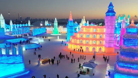 Ice building Stock-Footage 122166336